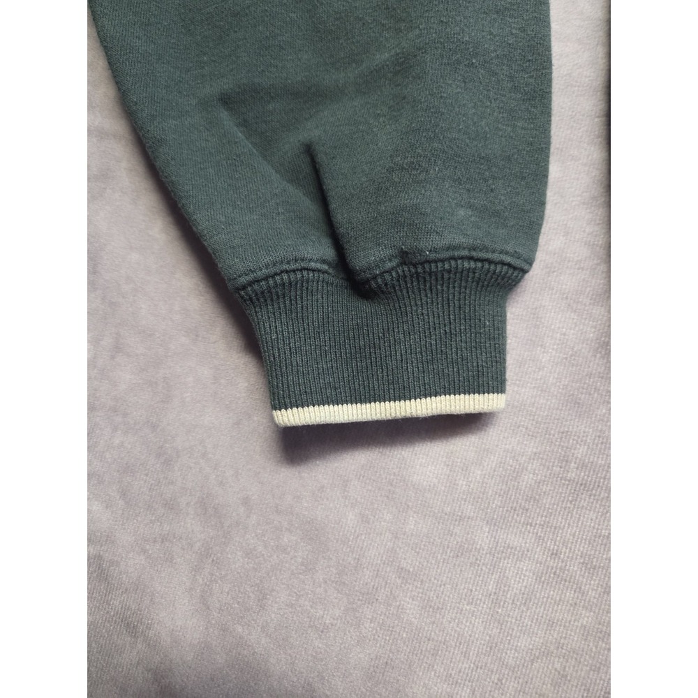 VINTAGE Golf Sweatshirt Mens Medium  Ringer Crewneck 90s Grannycore Cottagecore - Picture 3 of 9
